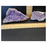 * Raw Amethyst Cluster Slabs
