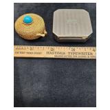 * Vintage Estee Lauder solid perfume compact &
