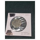Large Roman copper, ancient coin hammered