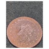 1837 hard times token, 'Not One Cent For Tribute'