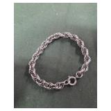 Sterling silver marked bracelet