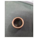Brass ring, large, Size 10, possibly a bushing.