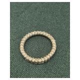 925 sterling silver marked ring, 8.5