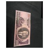 RARE! 5000 Won Kimmy note UNC.