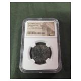 Byzantine Empie, AE Follis, 1028-1042AD. NGC