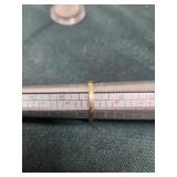 Size 9 14kt gold men's ring