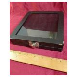 glass-top jewelry display case