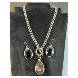 * necklace & earrings