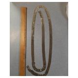 * scarf necklace approx 60" length