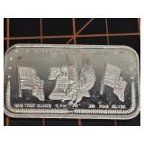 1oz 999 silver bar international "trade unit"