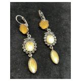* dangling earrings