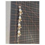 Mid century milk glass bracelet Juliana?