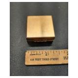 Antique folding photo locket frame