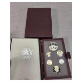 1984 Prestege olympic proof set 6 coins
