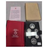 1976 Canada proof set 7 coins in original