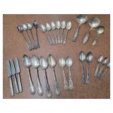 Fancy silverware silver plate ++