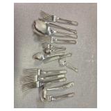 Silverware plate pieces