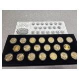 2008PDS everything 1$ Pres. Set, 20 coins