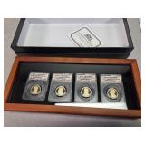 2013S ANACS PR70 FDOI Pres. $1 year set