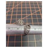 925 sterling silver Celtic style rings
