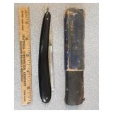 Antique straight razor G.D. Abrams & Son