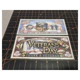 Vertrans day commemorative notes