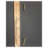 * antique 14k solid gold sweater pin set tested