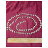 * gold-toned chain belt or necklace approx 58"