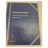 Jefferson nickels 1938-61 with contents, silver!
