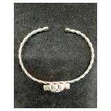 * sterling silver wild horse jasper bracelet