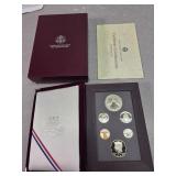 1988 prestige proof mint set Olympic, 6 coins