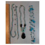 * turquoise Colored Necklaces