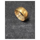 Yukon gold tone ring size 10