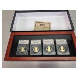 2015S ANACS PR70DCAM FDOI Pres. $1 year set
