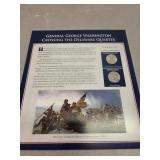 Washington crossing the Delaware postal Com.