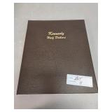Kennedy half dollar Dansco album, full, including