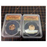 2009PD ANACS MS67 log cabin cent