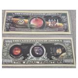 Space notes! Million martion dollars!