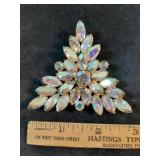 Vtg. Juliana AB rhinestone brooch