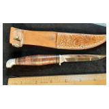 * Kinfolks 331 fixed-blade hunting knife w/