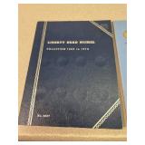 Liberty head nickle book with contents