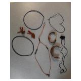 * Leather bracelets & necklaces