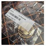 1979 S clear S Anthony dollar coin