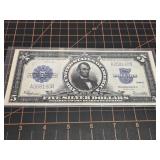 $5 large size 1923 copy Fremont Ne coin show