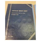 Lincoln cents book 1909-41 with contents