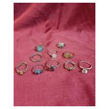 Costume Jewlery rings