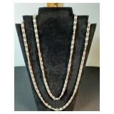 * Gold-toned necklace