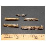 * antique lingerie pins