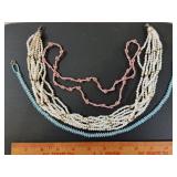 Glass Seed Bead Necklaces & Beaded Necklace