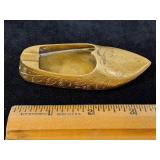 *Brass Shoe Ashtray